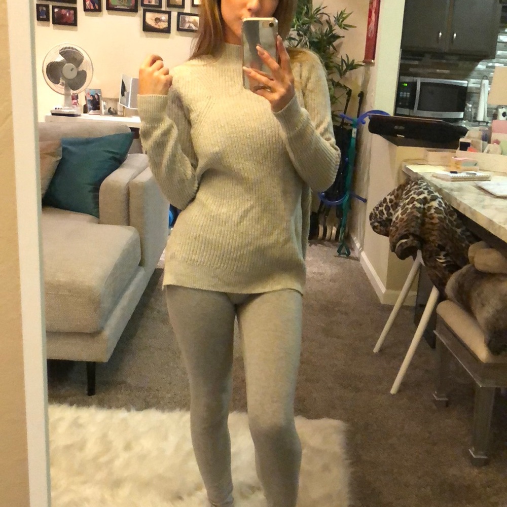 BP TURTLENECK CABLE KNIT SWEATER